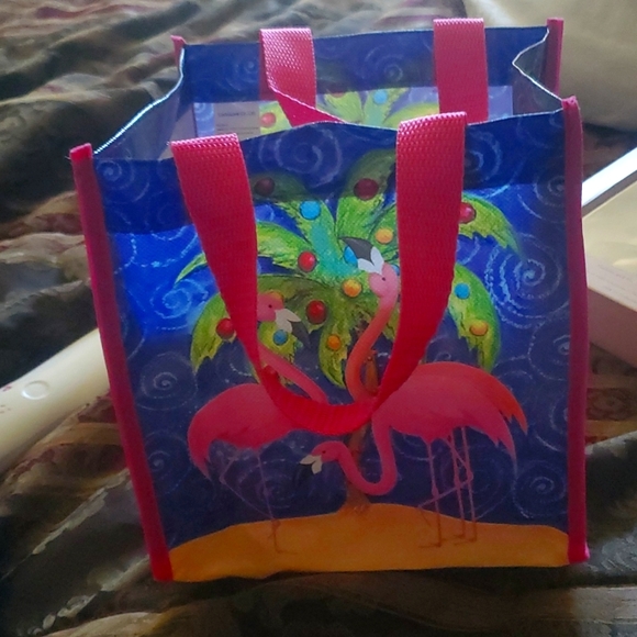 Lock n lock gorgeous tote bag flamingos pink container my fave - Picture 1 of 3